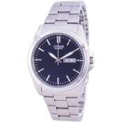 Citizen Quartz Silver Steel Blue Dial 40mm Watch BF0580-57L