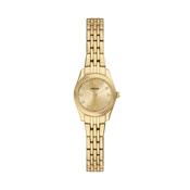 Fossil Scarlette Quartz Gold Tone Steel 20mm Watch ES5474 image