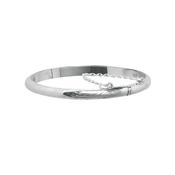 Sterling Silver Hinged Children Bangle image