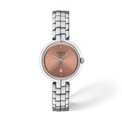 Tissot Flamingo Quartz Silver Steel Pink Dial 30mm Watch T0942101133600 image