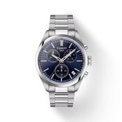 Tissot PR 100 Quartz Silver Steel Blue Dial 40mm Watch T1504171104100