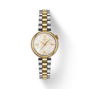 Tissot T- Lady Desir Quartz Two Tone Steel White Mother of Pearl Dial 28mm Ladies Watch T1520102211801