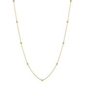 9ct Gold Bead Necklace image