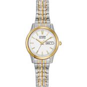 Citizen Eco Drive Stainless Steel Expandable Bracelet 25mm Ladies Watch EW3154-90A image
