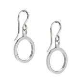 Maureen Lynch Daisy Days Silver Swing Earrings image