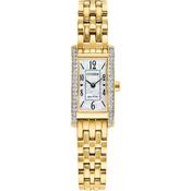 Citizen Petite Palidoro Eco-Drive Gold Steel Mother of Pearl Dial 28x14mm Ladies Watch EG7112-59D image