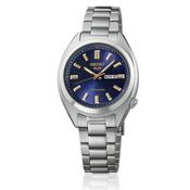 SEIKO 5 Sports SNXS Automatic Silver Steel Blue Dial 32mm Watch SRE021K1 image