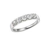 18ct White Gold Five Stone Diamond Ring image
