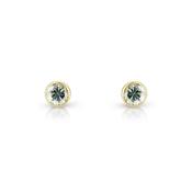 9ct Gold Cubic Zirconia 4mm Stud Earrings image