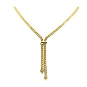9ct Gold Lariat Necklace image