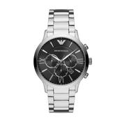 Emporio Armani Giovanni Quartz Silver Steel 43mm Watch AR11208