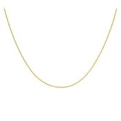 9ct Gold Curb Chain 18" image