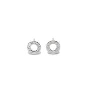 Enibas Croí álainn Sterling Silver Stud Earrings image