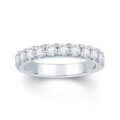 18ct White Gold Split Claw 0.85ct Diamond Ring image