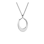 Maureen Lynch Circle of Dreams Silver Small Twist Necklace image