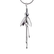 Fuchsia Large Silver Necklace image