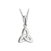 Sterling Silver Trinity Knot (Mini - Me) Necklace image