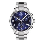 Tissot Chrono XL Classic Blue Dial Steel 45mm Watch T1166171104701 image