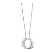 Maureen Lynch Wave Sterling Silver Medium Necklace image