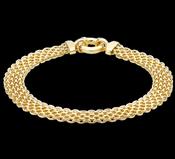 9ct Yellow Gold Bismark Bracelet image