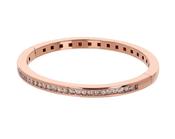 Rigid Bracelet with Princess Cut Square Zirconia image