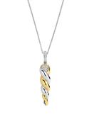 Ti Sento Hanger Verguld Pendant
