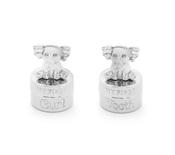 Tipperary Crystal Silver Tooth &amp; Curl Box