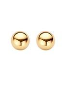 Blush 14ct Gold Ball Stud Classic Round Earrings image