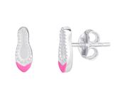 Sterling Silver Dancing Shoes Earrings image