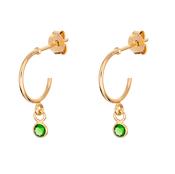 May Gold Plated Hoop Earrings image