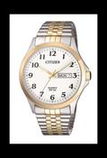 Citizen Quartz Stainless Steel Watch with Expansion Bracelet image