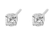 Nana Kay Classic Solitaire Petite Earrings