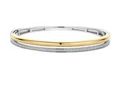 Ti Sento Zirconia Double Bangle