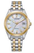 Citizen Women's | Eco-Drive | Mother-of-Pearl Dial | Two-Tone Stainless Steel Bracelet
