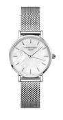 Rosefield Small Edit Pearl Silver Women's Watch
