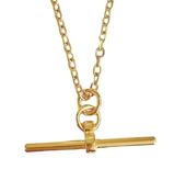 Burren Blast From The Past T-Bar Necklace (20")