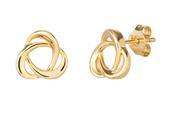 S/S G/P Double Twist Earrings image