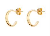S/S G/P Hinged Hoop Earrings image