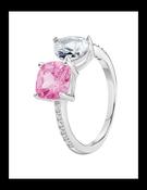 S/S CZ Pink Ring image