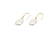 Burren 18ct Gold Plated Coral Earrings image