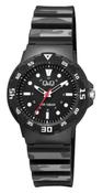Q&amp;Q Gents Rubber Strap Watch
