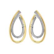 Ti Sento Organic Zirconia Earrings