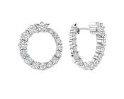 Ti Sento Twisted Zirconia Earrings