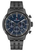 Tommy Hilfiger Grey Dual Time Gents Watch with Date