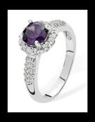 Amethyst Cluster Ring image