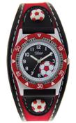 Boys Football Watch with Red Strap