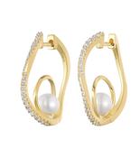 Nana Kay Baroque Flair Creole Naéla Earrings image