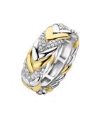 Ti Sento Vintage Zirconia Chain Ring image