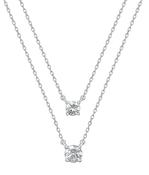 Sterling Silver Cubic Zirconia Necklace image