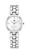 Tommy Hilfiger Ladies Silver White Dial Watch image